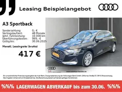 Schwarz Neu 2025 Audi A3 Sportback Limousine | 34.595 € (Fairer Preis)
