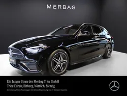 Unilack schwarz Gebraucht 2023 Mercedes C220 AMG Kombi | 41.960 € (Fairer Preis)