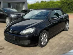 Schwarz Gebraucht 2012 VW Golf Cabriolet Cabrio | 8.790 € (Teuer)