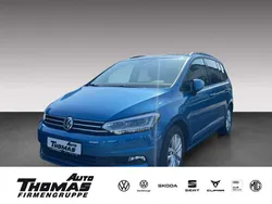 Caribbean blue metallic Gebraucht 2019 VW Touran Comfortline Van / Kleinbus | 21.280 € (Guter Preis)