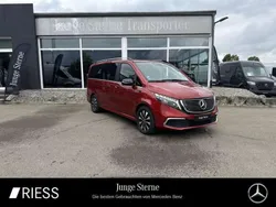 Hyazinthrot metallic Gebraucht 2021 Mercedes EQV300 Avantgarde Van / Kleinbus | 44.968 € (Fairer Preis)