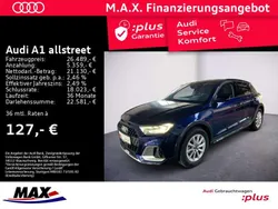 Navarrablau metallic Gebraucht 2024 Audi A1 Basis Kleinwagen | 26.489 € (Fairer Preis)