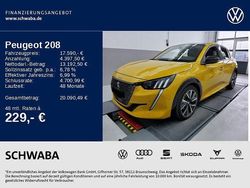 Gelb Gebraucht 2021 Peugeot 208 GT Kleinwagen | 17.590 € (Fairer Preis)