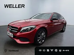 Dunkelrot Gebraucht 2017 Mercedes C250 Avantgarde Kombi | 21.440 € (Guter Preis)