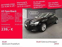 Brillantschwarz Gebraucht 2023 Audi A3 Limousine | 23.850 € (Fairer Preis)