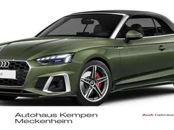 Distriktgrün metallic Gebraucht 2024 Audi A5 Cabriolet S-Line Cabrio | 55.590 € (Fairer Preis)