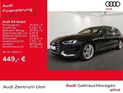 Mythosschwarz metallic Gebraucht 2024 Audi A4 Advanced Plus Kombi | 40.740 € (Teuer)