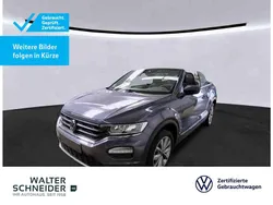 Rauchgrau metallic (metallic) Gebraucht 2021 VW T-Roc Cabriolet Style Cabrio | 21.450 € (Fairer Preis)