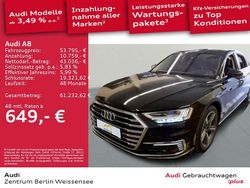 Schwarz Gebraucht 2022 Audi A8 Limousine | 53.795 € (Superpreis)