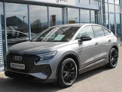 Taifungrau metallic Gebraucht 2021 Audi Q4 Sportback e-tron S-Line SUV | 28.490 € (Etwas zu teuer)