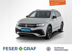Oryxweiß perlmutteffekt Gebraucht 2024 VW Tiguan Allspace R-line SUV | 42.780 € (Fairer Preis)