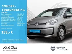 Silber (dark silver metallic) Gebraucht 2020 VW up! move up! Kleinwagen | 10.480 € (Fairer Preis)