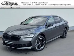 Grau Neu 2025 Skoda Superb SportLine Limousine | 50.990 € (Etwas zu teuer)