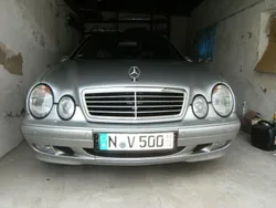 Silber Gebraucht 2001 Mercedes CLK320 Elegance Cabrio | 12.750 € (Teuer)