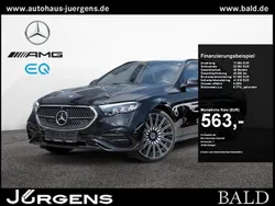 Metalliclack obsidianschwarz Gebraucht 2024 Mercedes E220 AMG Kombi | 59.690 € (Teuer)