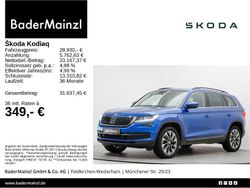 Blau Gebraucht 2021 Skoda Kodiaq Clever SUV | 27.990 € (Fairer Preis)