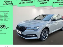 Grau Gebraucht 2025 Skoda Superb SportLine Kombi | 52.530 € (Teuer)