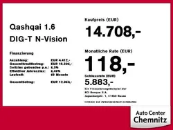 Rot Gebraucht 2017 Nissan Qashqai N-Vision SUV | 14.708 € (Fairer Preis)