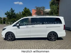 Weiß Gebraucht 2020 Mercedes V300 AMG line Van / Kleinbus | 47.980 € (Fairer Preis)