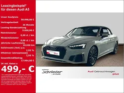 Weiss Gebraucht 2024 Audi A5 Cabriolet S-Line Cabrio | 50.998 € (Etwas zu teuer)
