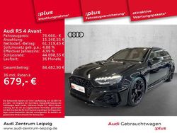 Mythosschwarz metallic Gebraucht 2024 Audi RS4 Ambiente Kombi | 76.660 € (Fairer Preis)