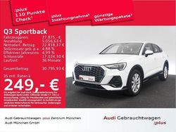Weiß Gebraucht 2022 Audi Q3 Sportback Performance SUV | 27.875 € (Superpreis)