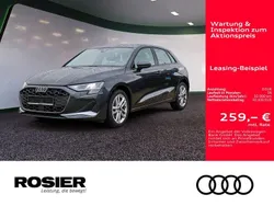 Grau / manhattangrau Gebraucht 2025 Audi A3 Sportback Advanced Plus Limousine | 30.430 € (Fairer Preis)