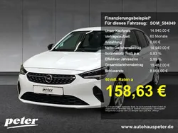 Jade weiss/arktis weiss Gebraucht 2023 Opel Corsa Elegance Kleinwagen | 14.940 € (Guter Preis)