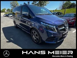 Sodalithblau met. Gebraucht 2024 Mercedes V300 AMG Van / Kleinbus | 66.430 € (Fairer Preis)