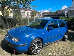 Blau Gebraucht 2000 VW Golf IV Sportline Coupé | 2.200 € (Teuer)