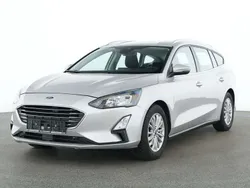 Polarsilber metallic Gebraucht 2021 Ford Focus Titanium Kombi | 14.500 € (Superpreis)