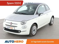 Weiß Gebraucht 2021 Fiat 500C Dolcevita Cabrio | 14.390 € (Fairer Preis)