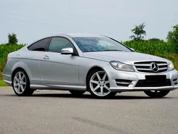 Silber Gebraucht 2013 Mercedes C220 AMG Coupé | 15.890 € (Teuer)