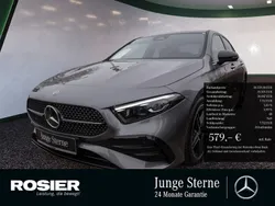 Grau / mountaingrau (metallic) Gebraucht 2024 Mercedes A220 Advanced Plus Limousine | 38.559 € (Fairer Preis)