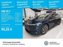 Blau Gebraucht 2024 VW ID.7 Pro Limousine | 47.980 € (Fairer Preis)