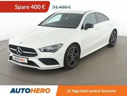 Weiß Gebraucht 2020 Mercedes CLA180 AMG line Limousine | 31.080 € (Etwas zu teuer)