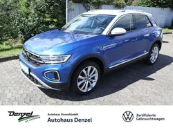 Ravennablau metallic Gebraucht 2022 VW T-Roc Style SUV | 23.490 € (Fairer Preis)