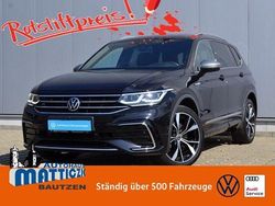 Schwarz (deep black perleffekt) Gebraucht 2021 VW Tiguan Allspace R-line SUV | 35.979 € (Teuer)
