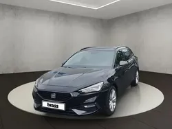 Mitternachtsschwarz Gebraucht 2021 Seat Leon FR Kombi | 23.980 € (Fairer Preis)