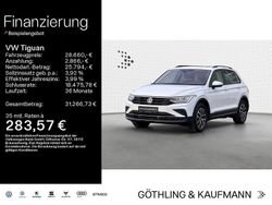 Pure white Gebraucht 2022 VW Tiguan Life SUV | 28.660 € (Fairer Preis)