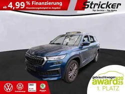 Lavablau metallic Gebraucht 2021 Skoda Kodiaq LAURIN & KLEMENT SUV | 36.949 € (Fairer Preis)