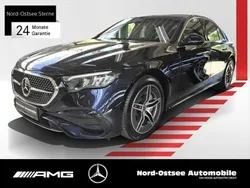 Blau Gebraucht 2024 Mercedes E220 AMG Limousine | 53.790 € (Fairer Preis)