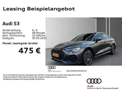 Daytonagrau perleffekt Gebraucht 2024 Audi S3 Ambiente Limousine | 55.888 €