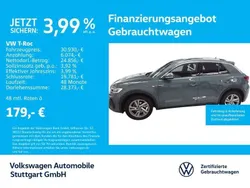 Petroleum blue metallic Gebraucht 2024 VW T-Roc R-line SUV | 30.930 € (Fairer Preis)