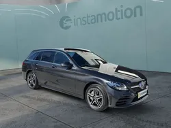 Grau Gebraucht 2021 Mercedes C300e AMG Kombi | 33.700 € (Teuer)