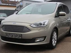 Grau Gebraucht 2017 Ford Grand C-Max Titanium Van / Kleinbus | 8.989 € (Superpreis)
