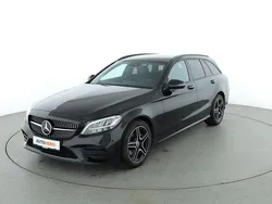 Schwarz Gebraucht 2019 Mercedes C220 AMG line Kombi | 29.090 € (Etwas zu teuer)