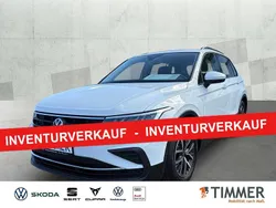 Pure white Gebraucht 2022 VW Tiguan Life SUV | 28.480 € (Fairer Preis)