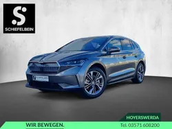 Graphite grau metallic Gebraucht 2024 Skoda Enyaq iV Suite SUV | 46.680 € (Fairer Preis)