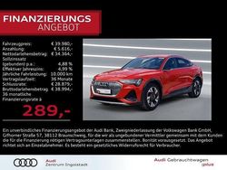 Catalunyarot metallic Gebraucht 2021 Audi e-tron Sportback S-Line SUV | 39.980 € (Fairer Preis)